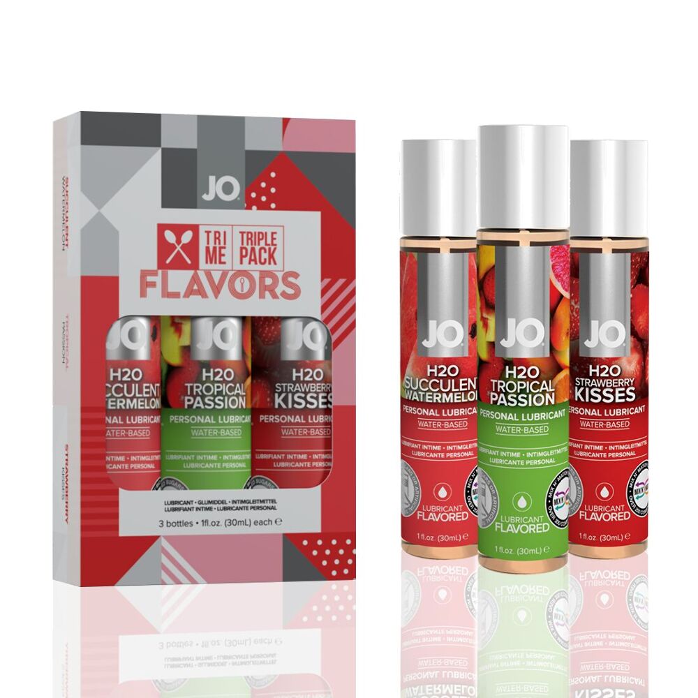 Набір System JO Tri-Me Triple Pack, Смак - Фруктовий (Flavors)