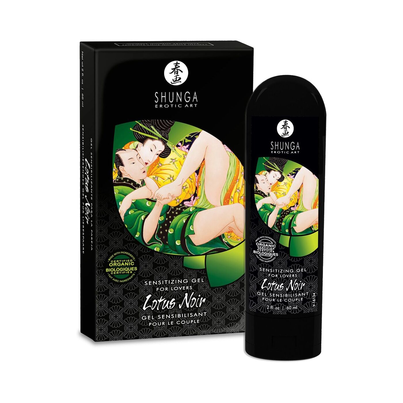 Збуджувальний гель Shunga LOTUS NOIR: Відкрийте нові горизонти насолоди