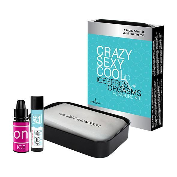 Подарунковий набір Sensuva Crazy Sexy Cool: Вібрація та Охолодження для Ваших Чуттів