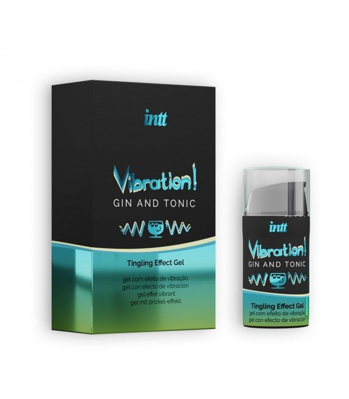 Рідкий вібратор Intt Vibration Gin Tonic: Відчуй Неперевершене Задоволення