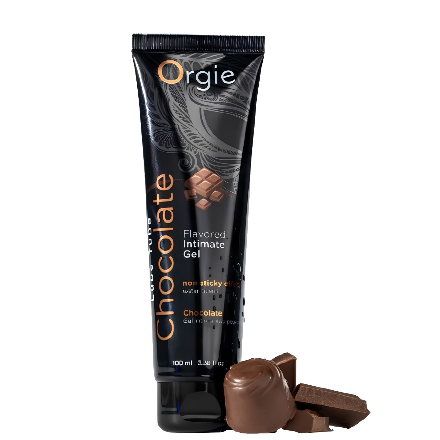 Їстівний лубрикант на водній основі Orgie Lube Tube, Смак - Шоколад (Chocolate)