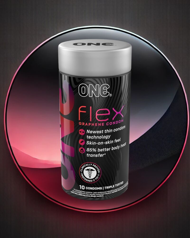 ONE Flex – графенові презервативи з адаптивною посадкою (10 шт)