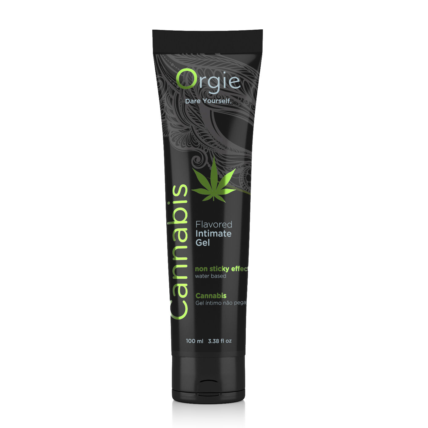 Їстівний лубрикант на водній основі Orgie Lube Tube, Смак - Канабіс (Cannabis)