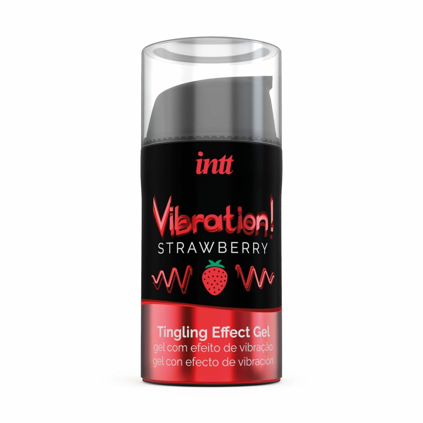 Солодка насолода: Рідкий вібратор Intt Vibration Strawberry для незабутніх моментів