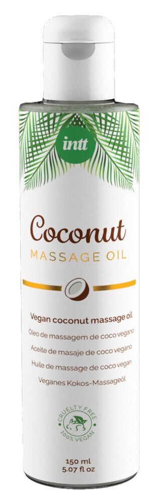 🌴 Масажна олія Intt Coconut Vegan: Відчуй тропічну ніжність на своїй шкірі