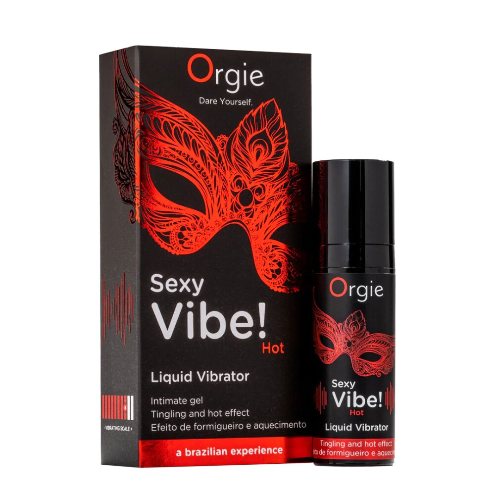 Рідкий вібратор Orgie SEXY VIBE! Hot: Розігріваючий ефект для незабутніх моментів
