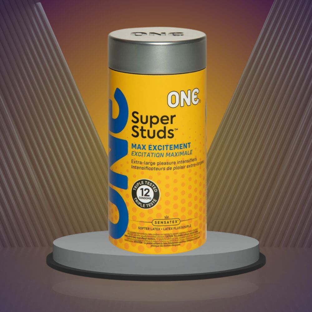 ONE Super Studs – презервативи з крапками для інтенсивної стимуляції