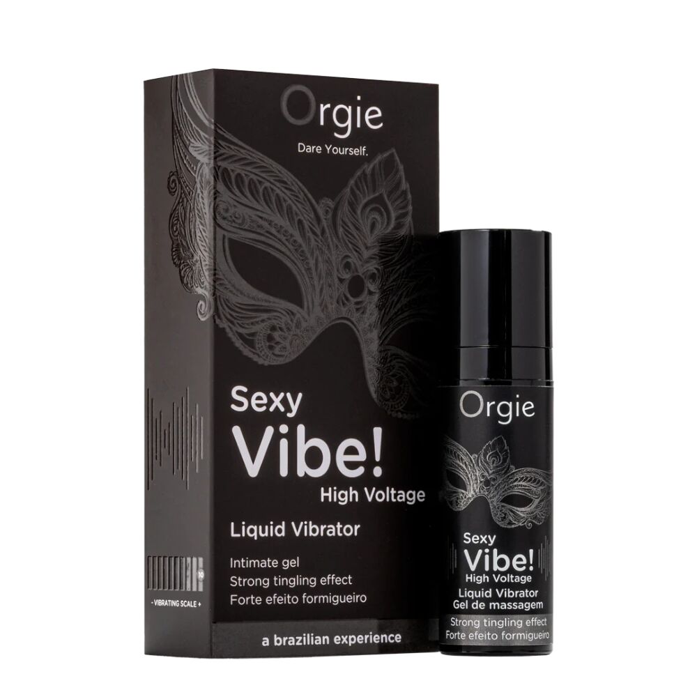 Рідкий вібратор Orgie SEXY VIBE! High Voltage: Відкрийте нові відчуття