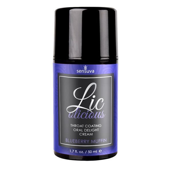 Гель для глибокого мінету Sensuva Lic-o-licious: Солодка насолода для незабутніх моментів