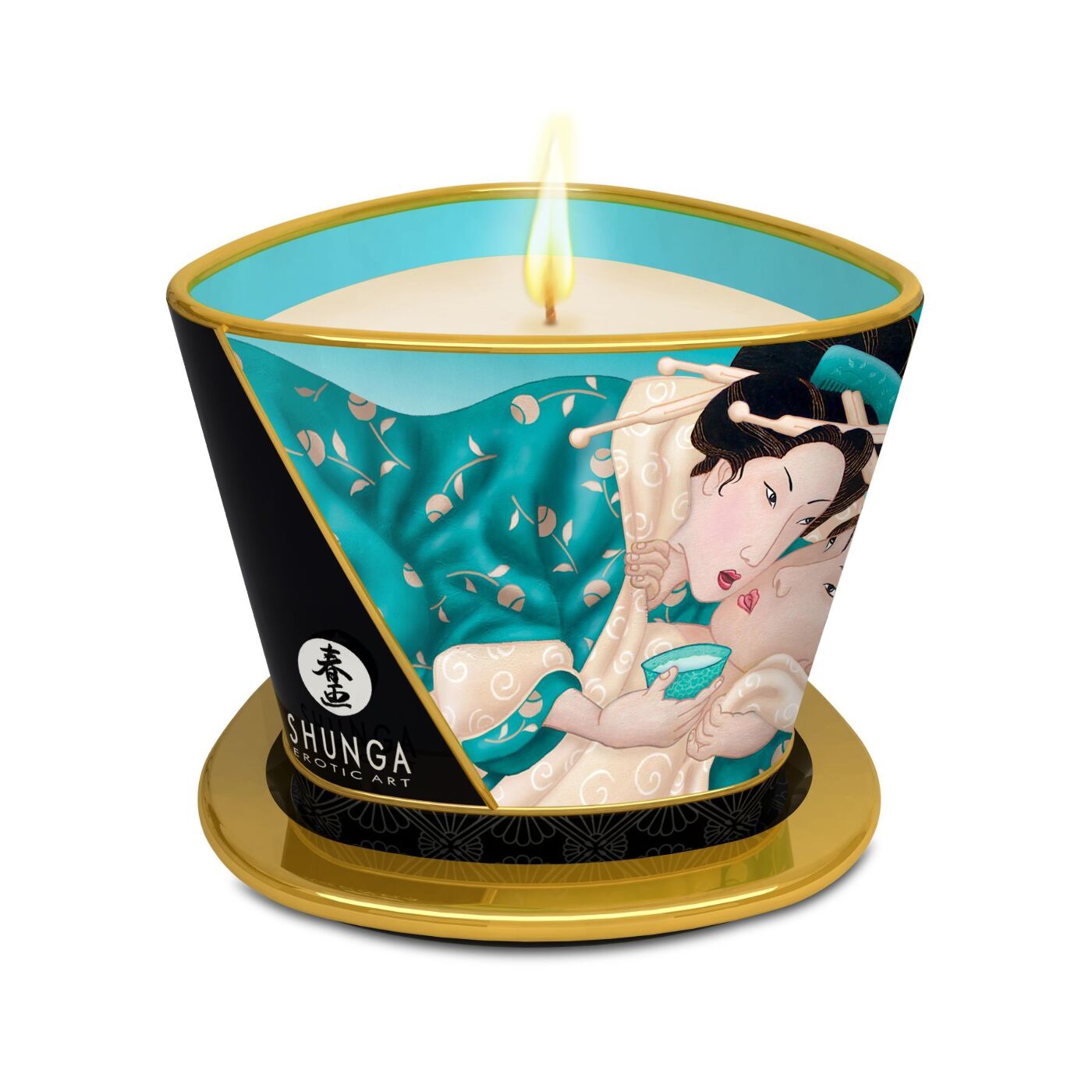 Масажна свічка Shunga Massage Candle – Острівні Квіти: Відкрийте Світ Афродизіаків
