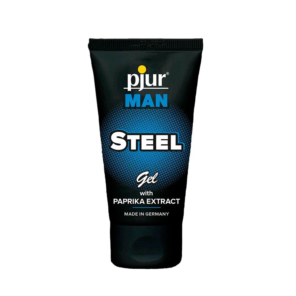 Стимулюючий гель pjur MAN Steel: Відчуй силу ментолу та паприки