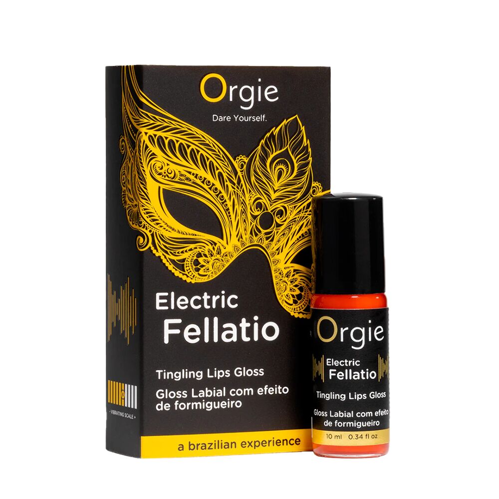Електричний Блиск для Губ: Вібраційний Досвід Orgie Electric Fellatio