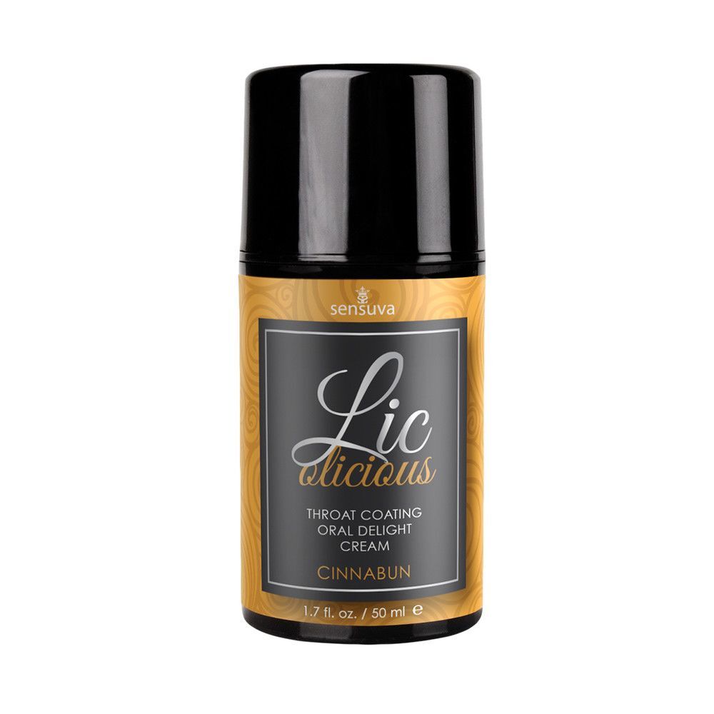 Гель для глибокого мінету Sensuva Lic-o-licious: Солодка насолода для інтимних моментів