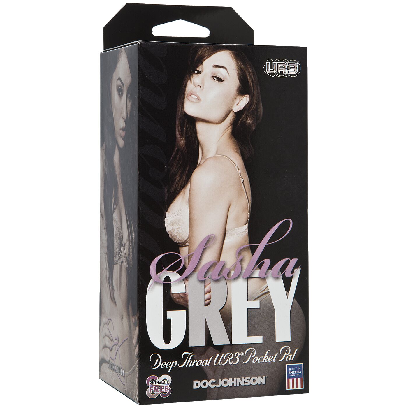 Мастурбатор-ротик Doc Johnson Sasha Grey - Ultraskyn Deep Throat Pocket Pal