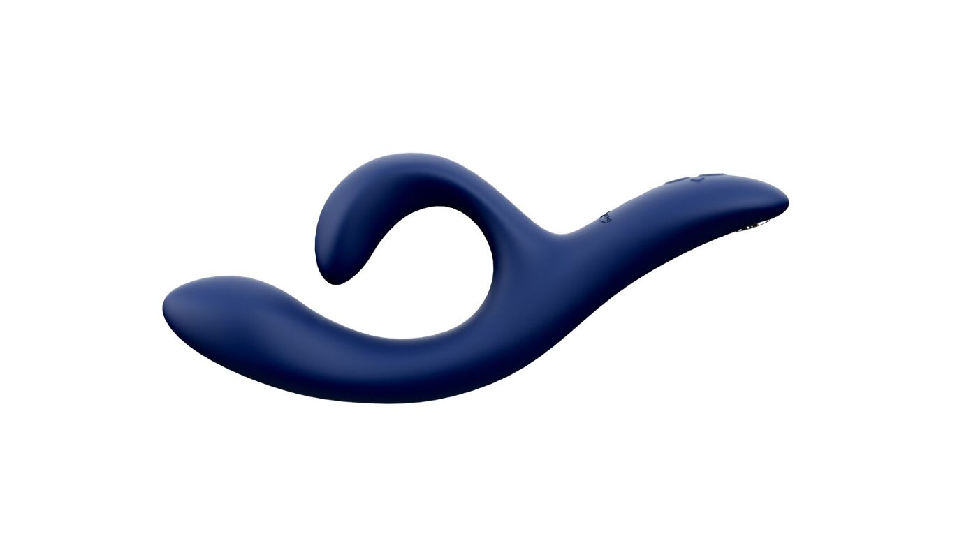 Смарт вібратор-кролик We-Vibe Nova Midnight Blue, регульований кут