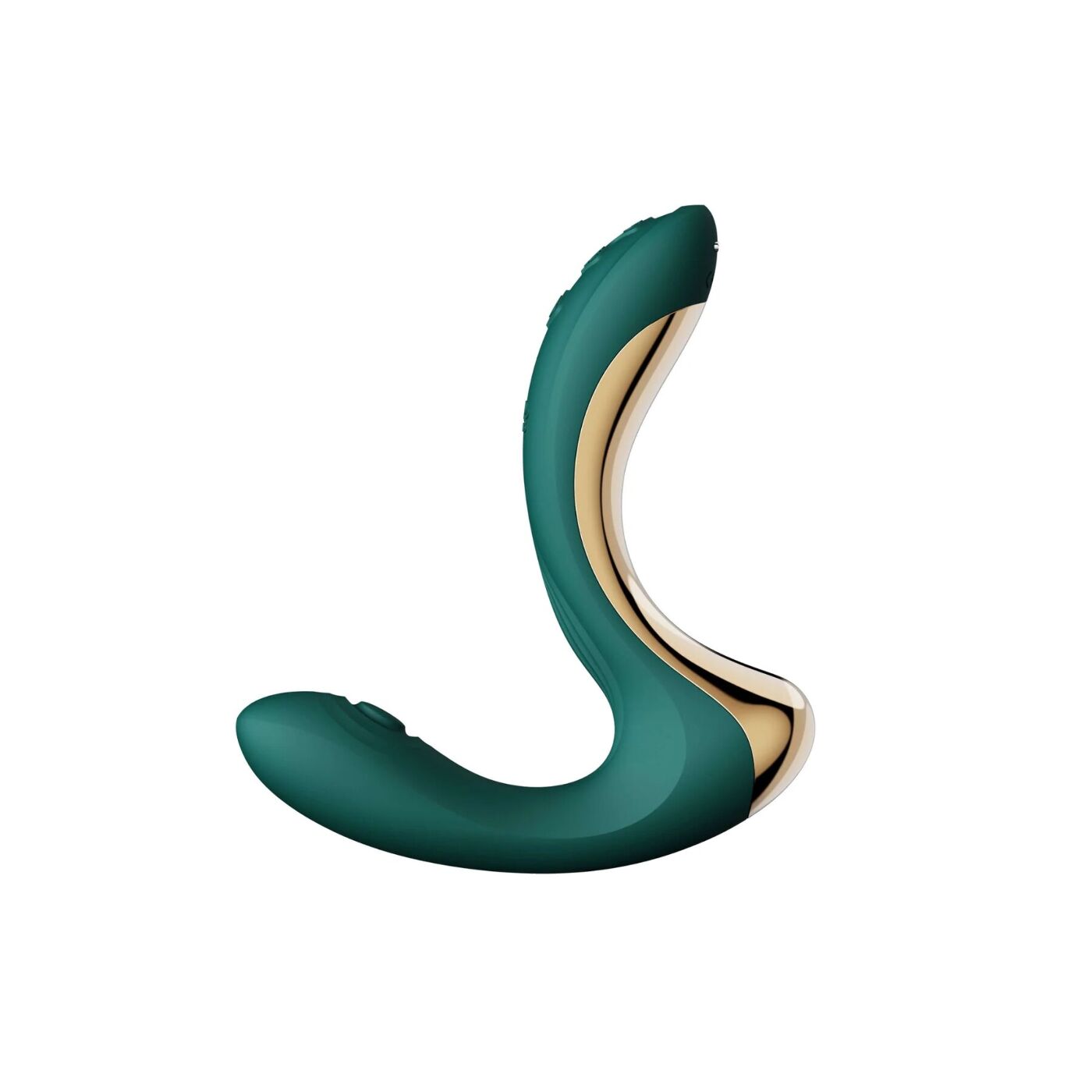 Вібромасажер-пульсатор з вакуумною насадкою Zalo – Talis G-Spot PulseWave Vibrator Turquoise Green