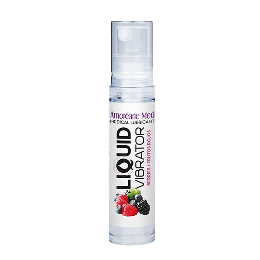 Лубрикант з ефектом вібрації Amoreane Med Liquid Vibrator Berries: Ваша нова насолода