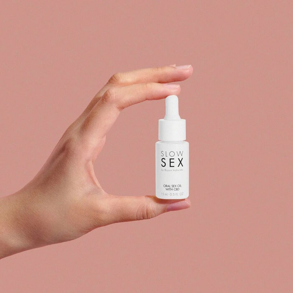 Секрети насолоди: Bijoux Indiscrets SLOW SEX Oral Sex Oil CBD