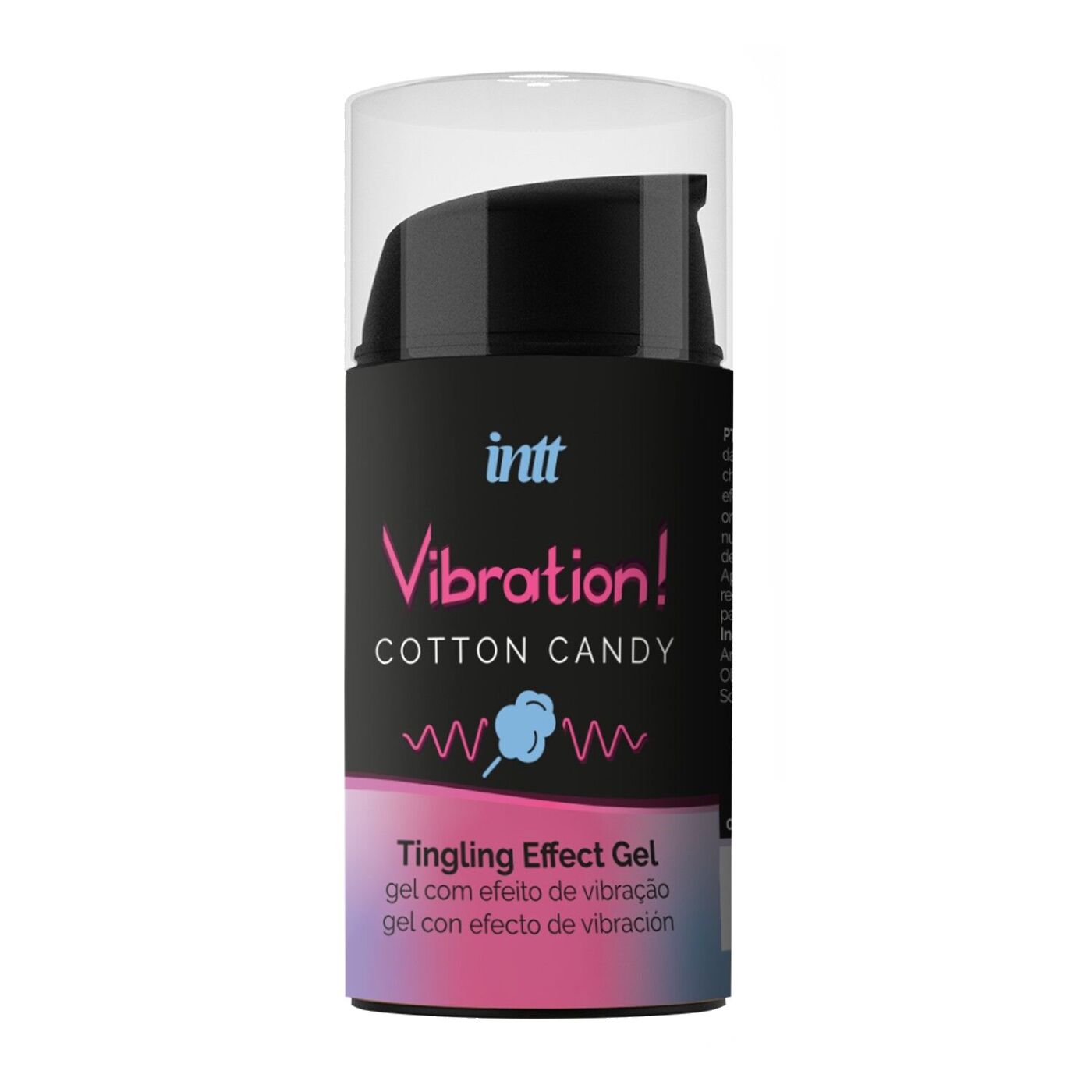 Солодка насолода: Рідкий вібратор Intt Vibration Cotton Candy для незабутніх моментів