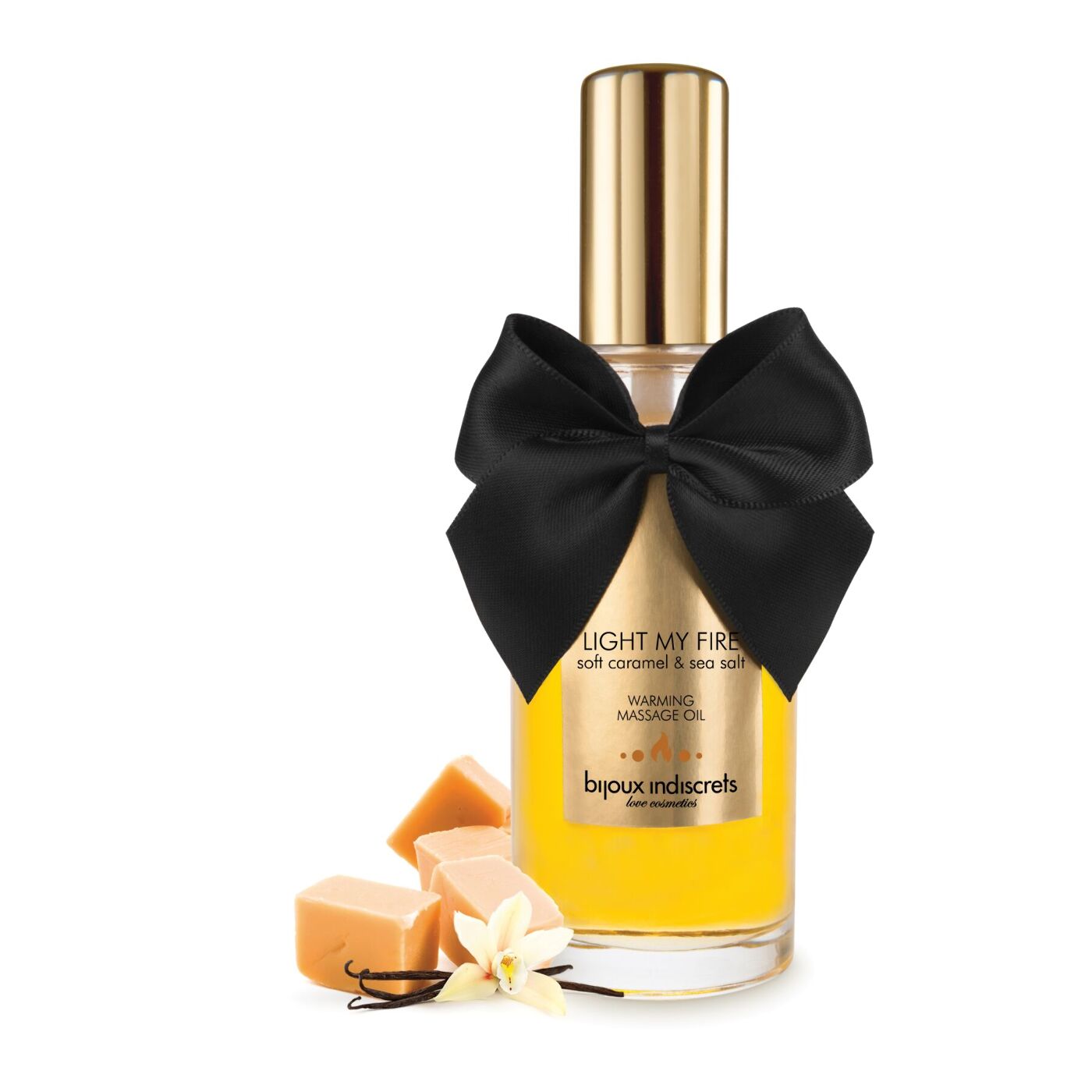 Зігріваюча масажна олія Bijoux Cosmetiques LIGHT MY FIRE: Вогонь Ваших Відчуттів