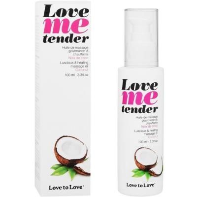 Масажна олія Love To Love - Love Me Tender: Кокосова Ніжність для Вашого Тіла