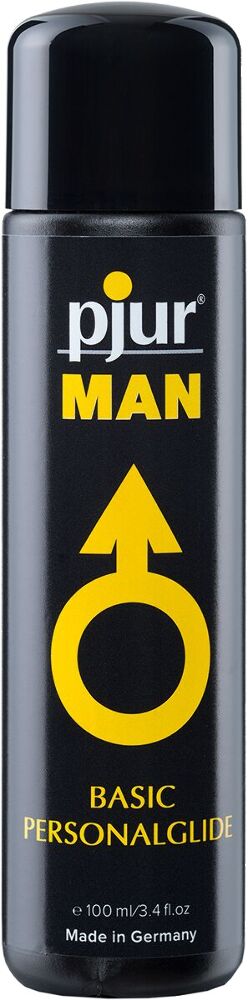 Лубрикант на силіконовій основі pjur MAN Basic personal glide 100 мл із делікатним доглядом за шкірою