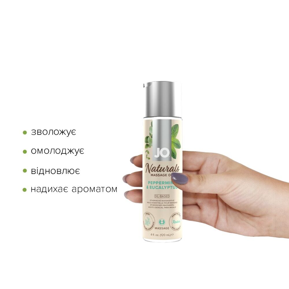 Натуральна масажна олія System JO Naturals: Відчуйте магію дотику