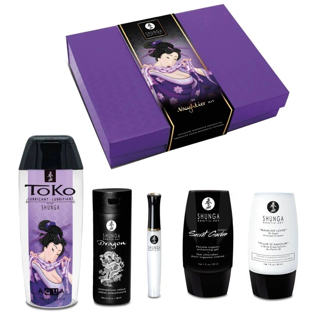 Подарунковий набір Shunga Naughtier Kit: Відкрийте Світ Пристрасті