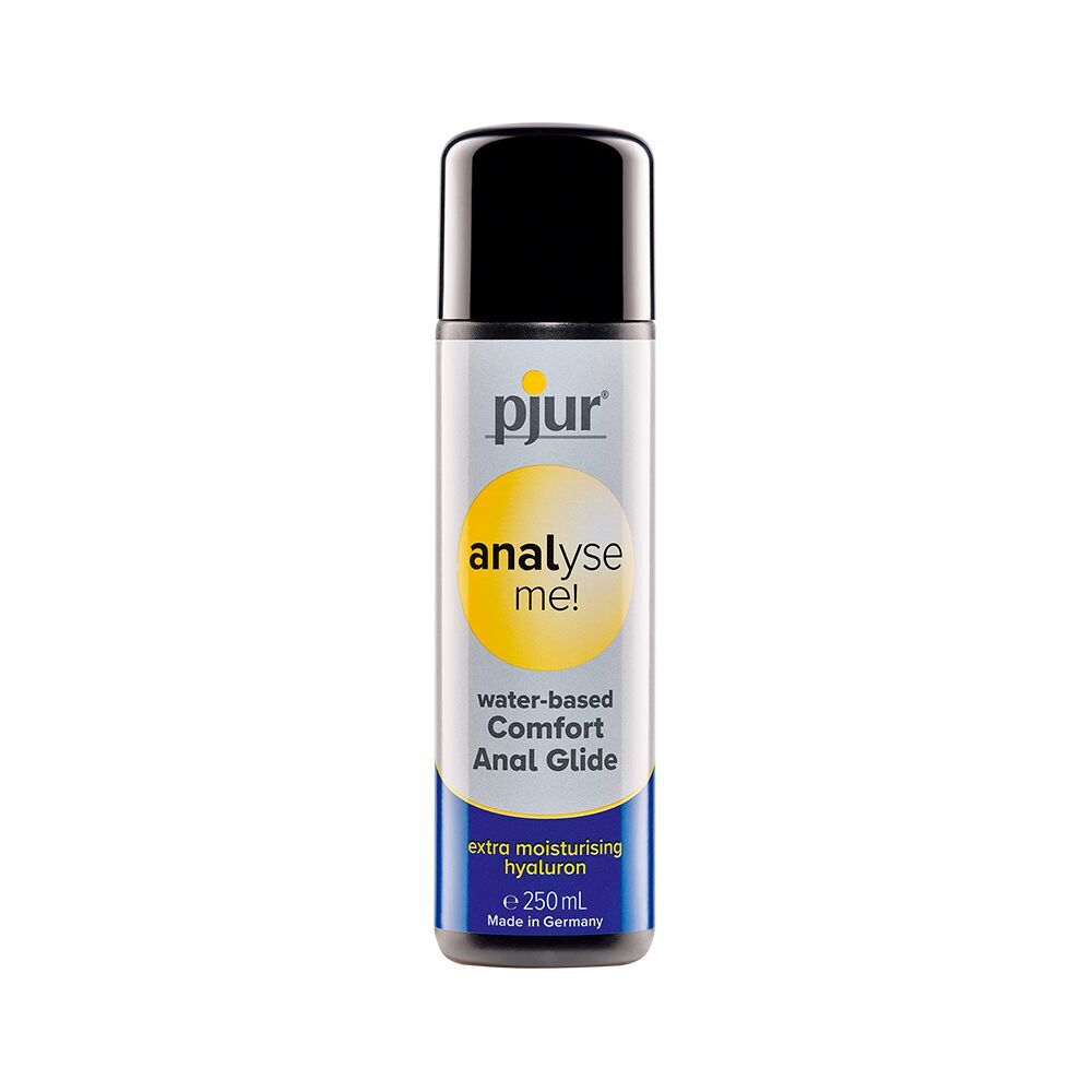 Анальна змазка pjur analyse me! Comfort water glide на водній основі з гіалуроном, Обʼєм - 250 мл