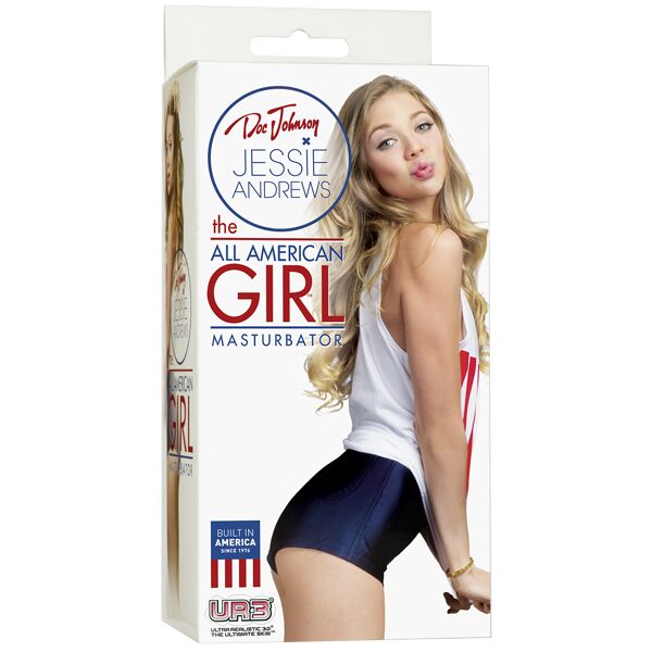 Мастурбатор-вагіна Doc Johnson Jessie Andrews - The All American Pussy