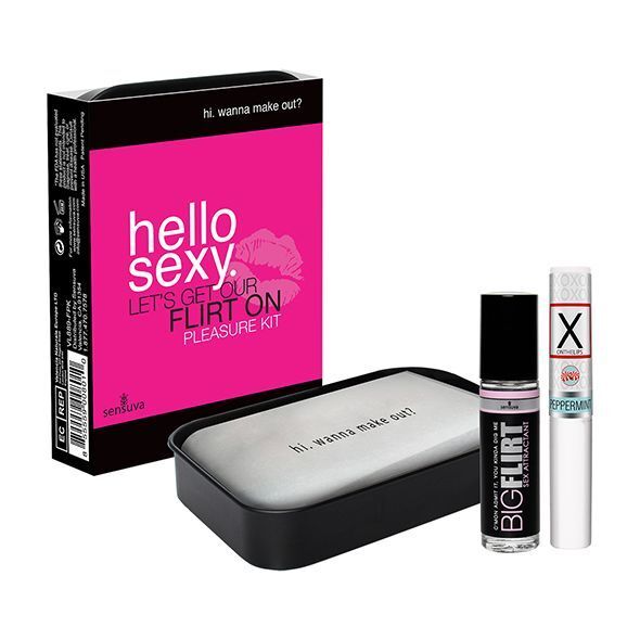 Подарунковий набір Sensuva Hello Sexy: Флірт, Який Зачаровує Ваші Губи