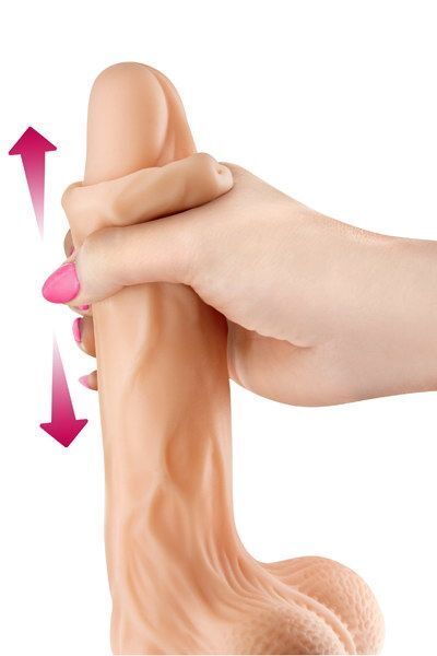 Фалоімітатор Real Body - Real Max, діам. 4,3 см, TPE