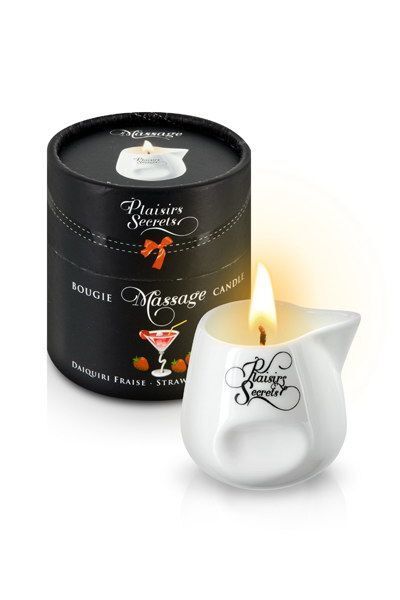 Масажна свічка Plaisirs Secrets Vanilla: Тепло та Аромат для Ваших Моментів