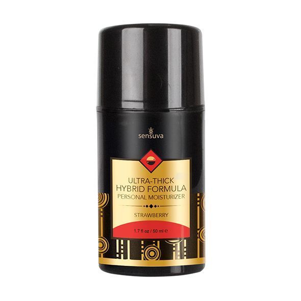 Густий крем-змазка на гібридній основі Sensuva UltraThick Hybrid Formula (100 мл) - Запах Strawberry