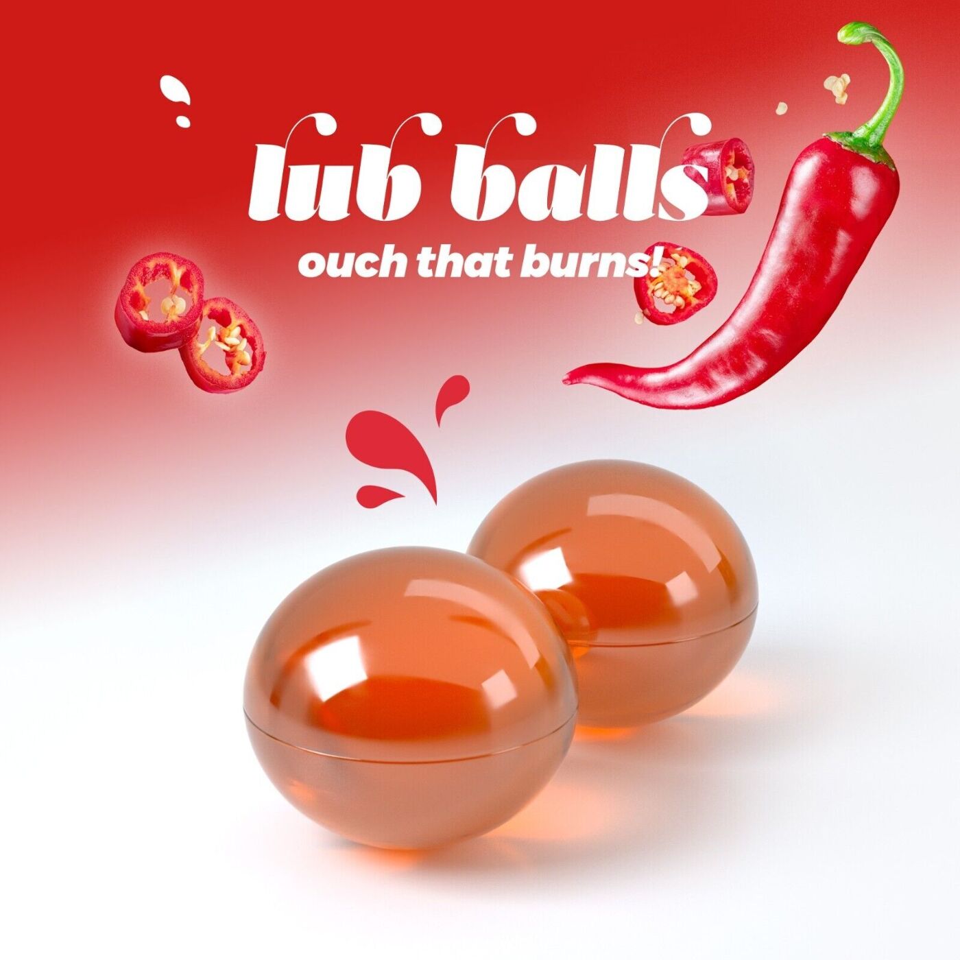 Вибухові масажні кульки Balls lub Hot для незабутніх відчуттів