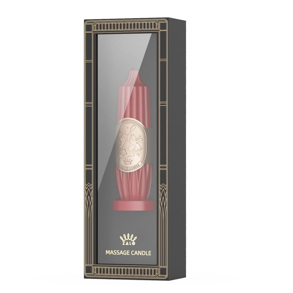 Розкішна масажна свічка Zalo Massage Candle Red: Вогонь бажань та ніжність