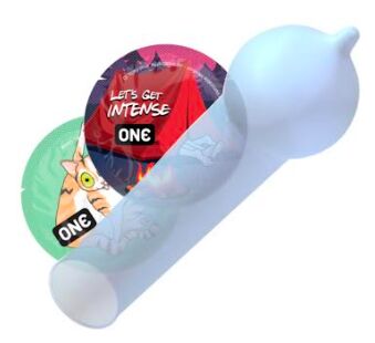 ONE Pleasure Dome – презерватив із розширеним куполоподібним кінцем для свободи та комфорту (1 шт)