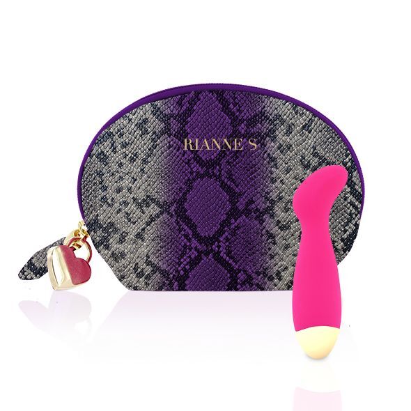 Вібромасажер для точки G Rianne S: Boa Mini Pink, 10 режимів роботи