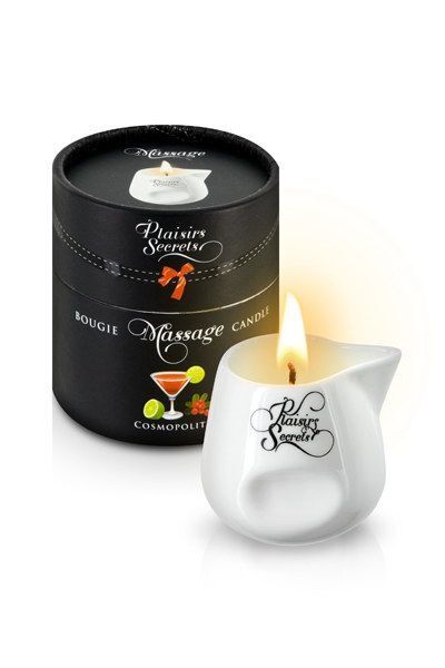Масажна свічка Plaisirs Secrets Vanilla: Тепло, Аромат і Розкіш у Кожному Дотику