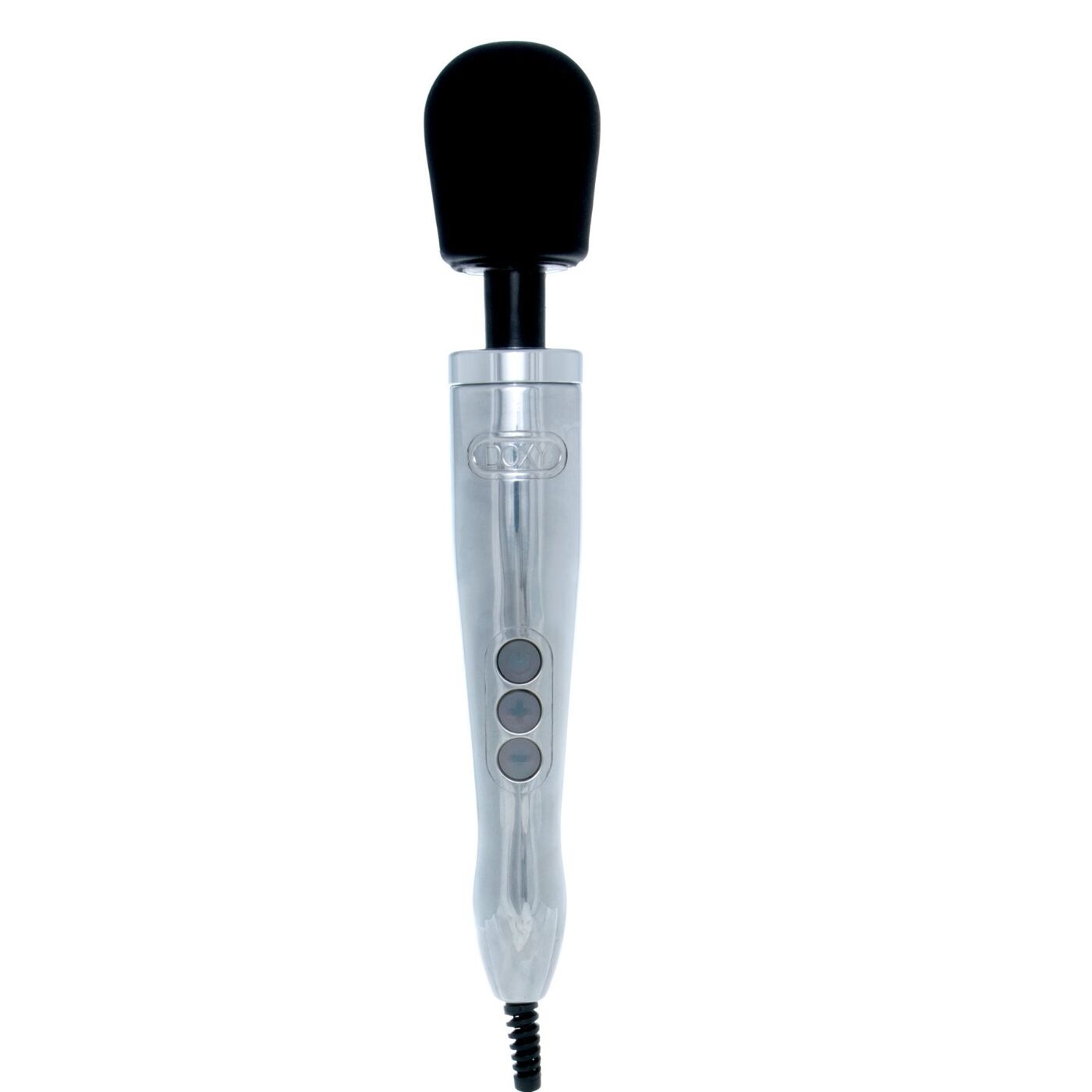Вібромасажер DOXY Die Cast Polished (Silver), живлення 220В