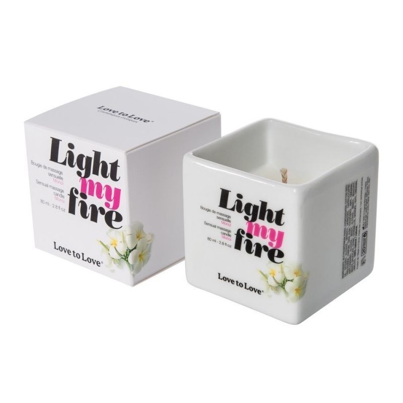 Масажна свічка Love To Love LIGHT MY FIRE: Вогонь Ваших Бажань
