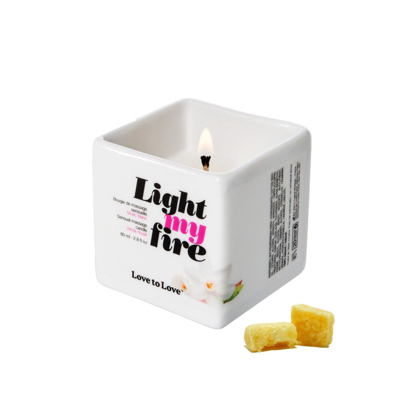 Масажна свічка Love To Love LIGHT MY FIRE: Вогонь Ваших Бажань