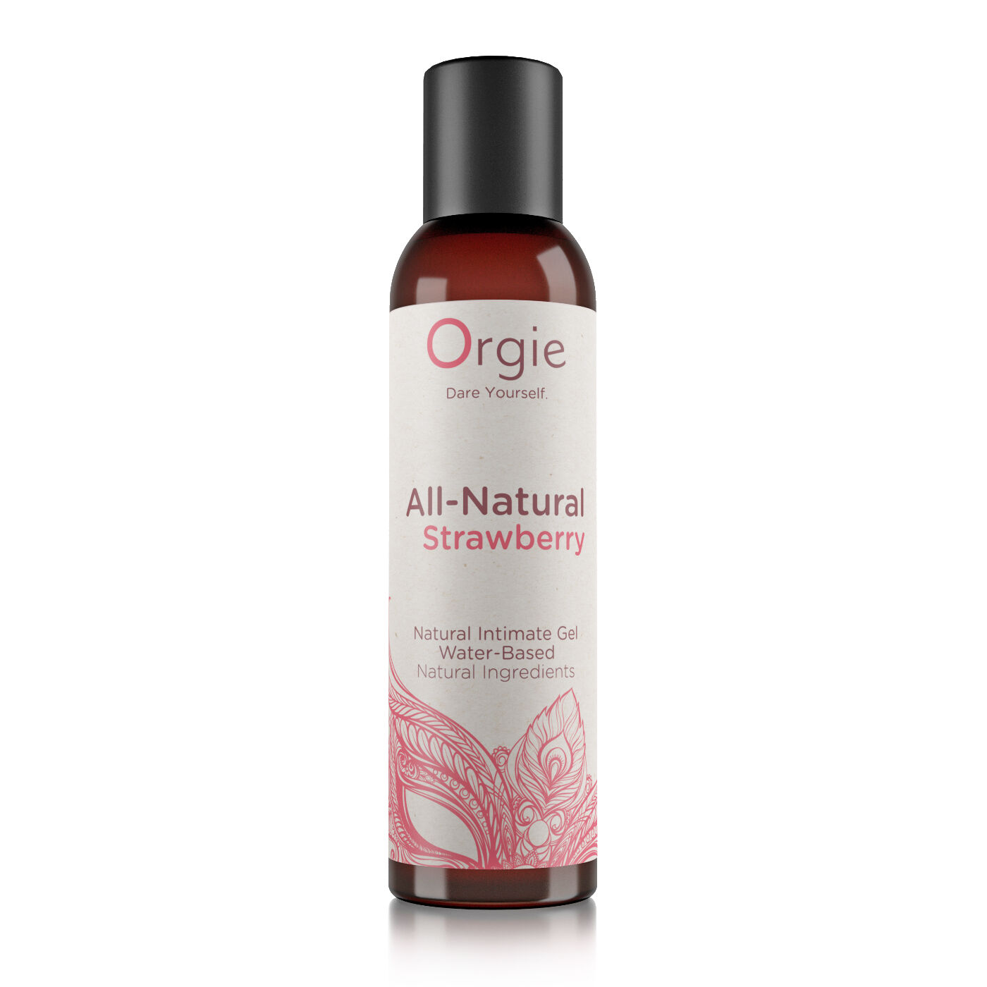 Лубрикант на водній основі зі смаком полуниці Orgie All Natural Strawberry, 150 мл