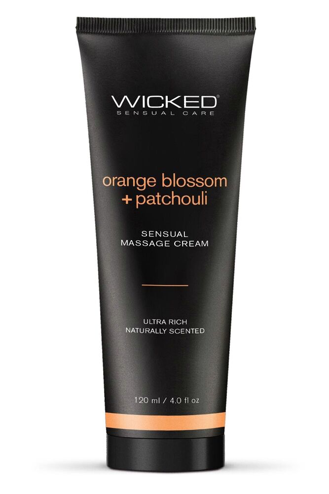 Масажний крем Wicked Sensual: Аромат апельсинової квітки та пачулі для незабутніх моментів