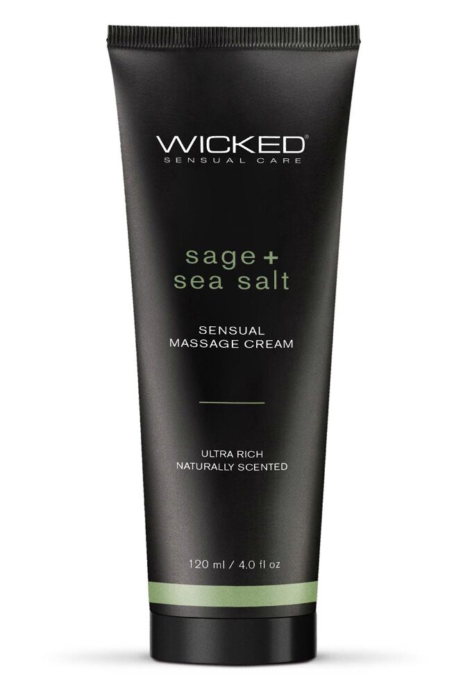 Масажний крем Wicked Sensual: Аромат шалфею для незабутніх моментів