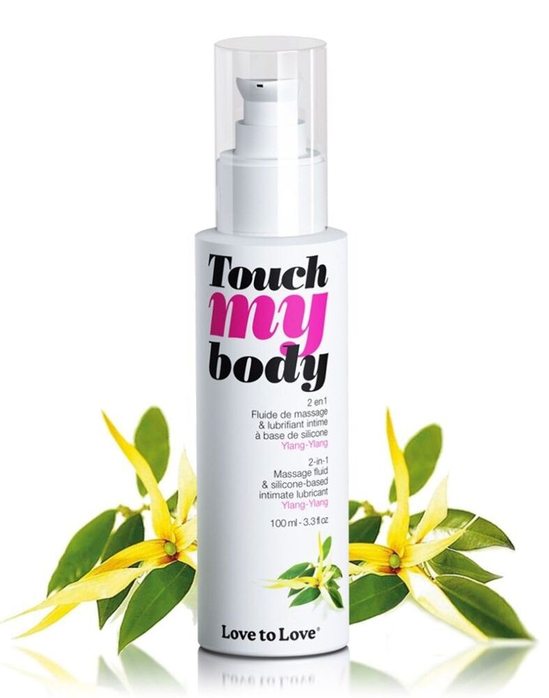 Зволожуючий масажний гель Love To Love TOUCH MY BODY з йланг-ілангом