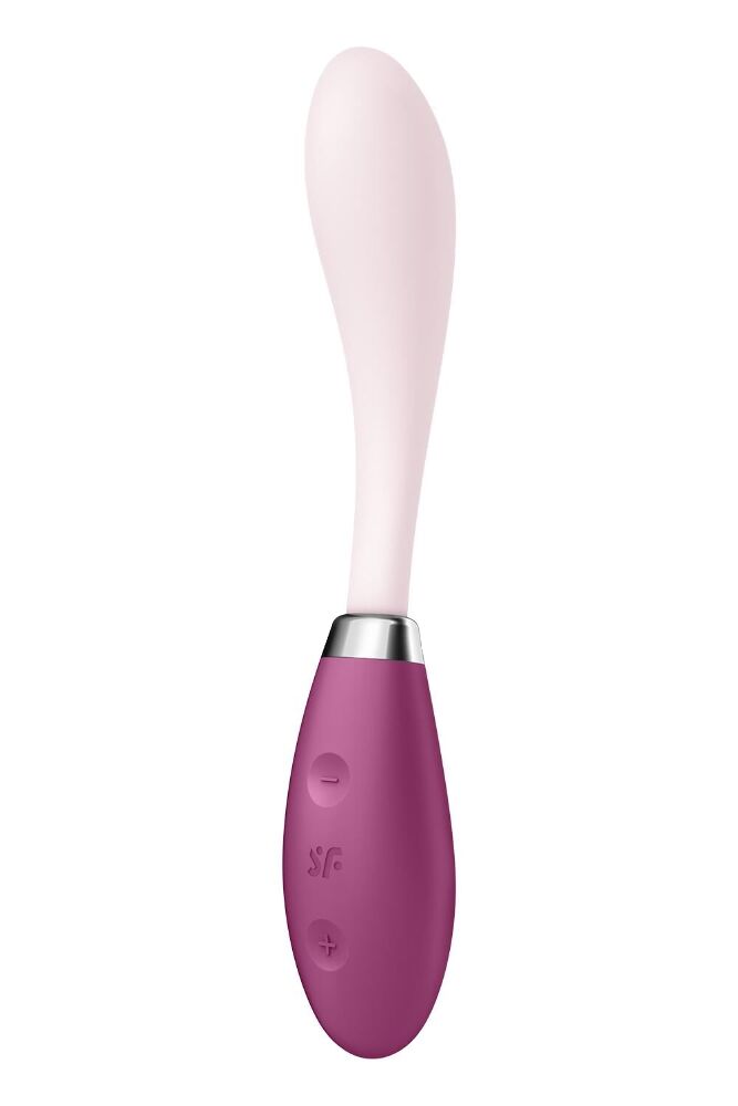 Вібромасажер Satisfyer G-Spot Flex 3 Red, гнучкий стовбур із фіксацією положення
