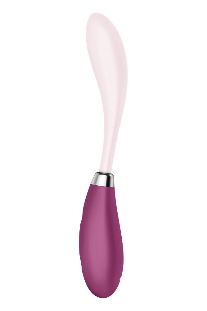 Вібромасажер Satisfyer G-Spot Flex 3 Red, гнучкий стовбур із фіксацією положення