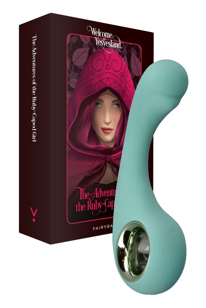 Вібромасажер для точки G FairyGasm BraveryAward green