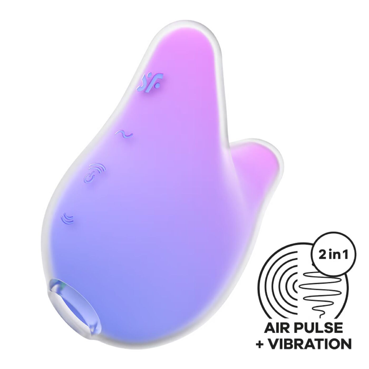 Вакуумний кліторальний стимулятор Satisfyer Mermaid Vibes Violet/Pink, 2 мотори
